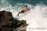 Ho’okipa Beach, una de las mejores playas donde practicar el surf y el bodysurf. Maui.